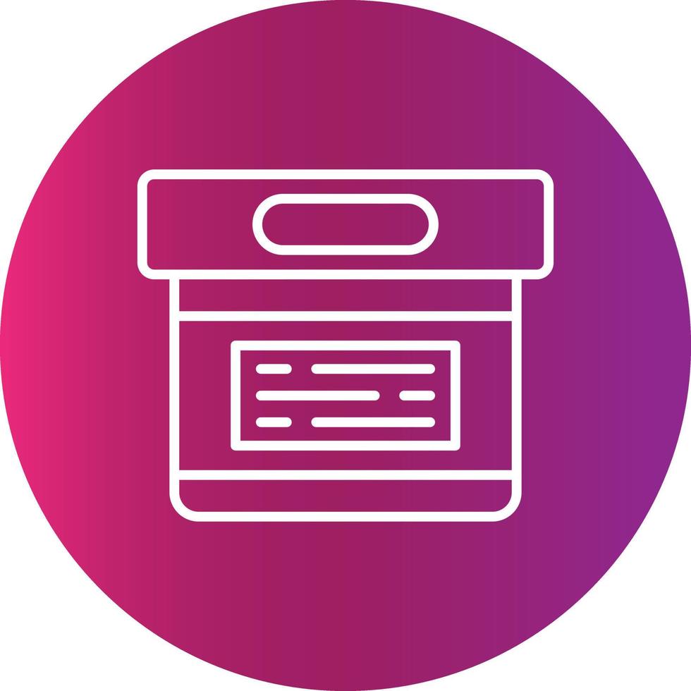 Box Creative Icon Design vector