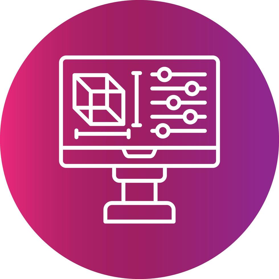 Simulation Creative Icon Design vector