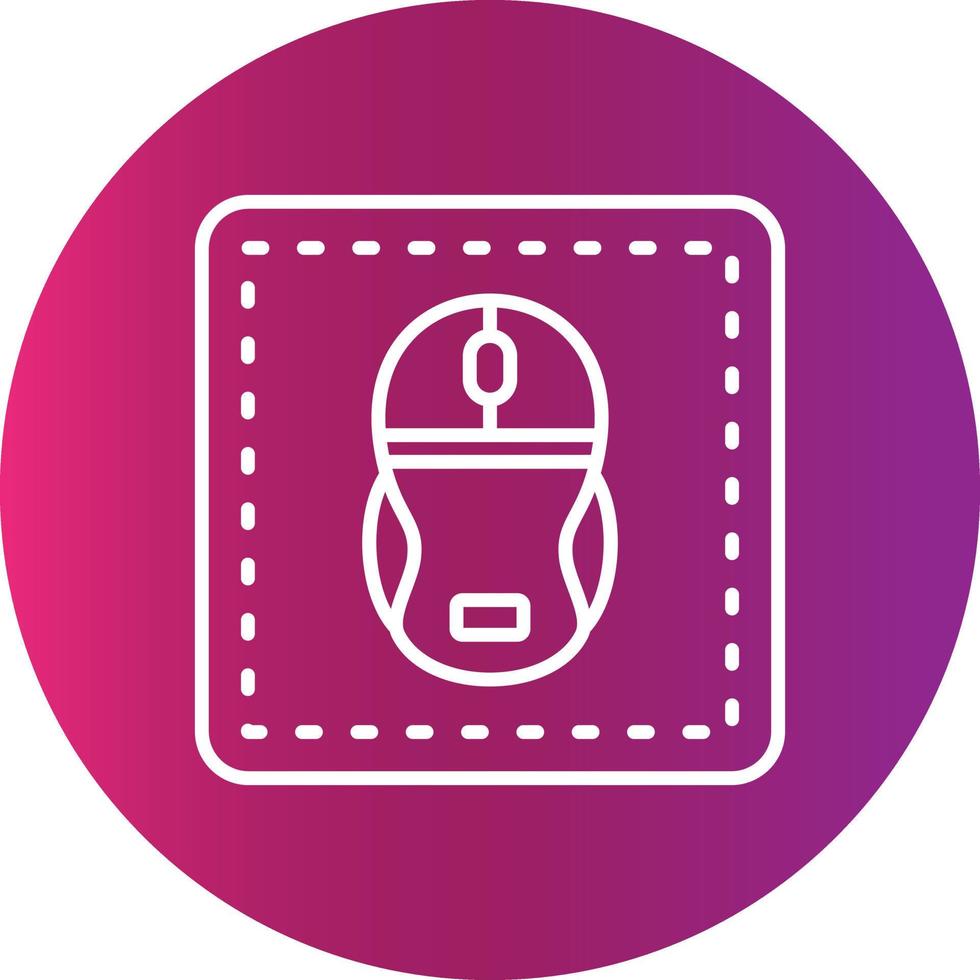 Wireless Mouse Creative Icon Design vector
