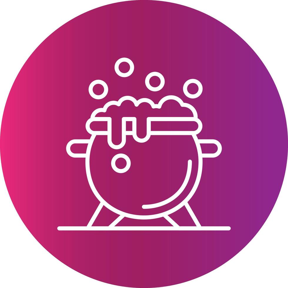 Cauldron Creative Icon Design vector