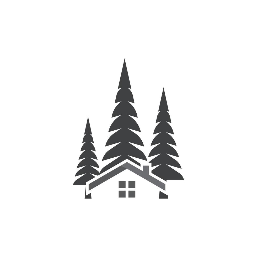 pine tree christmas vector