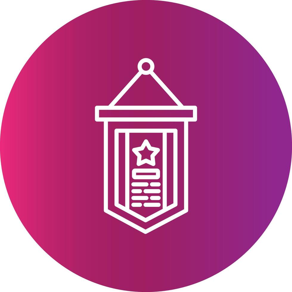 Banner Creative Icon Design vector