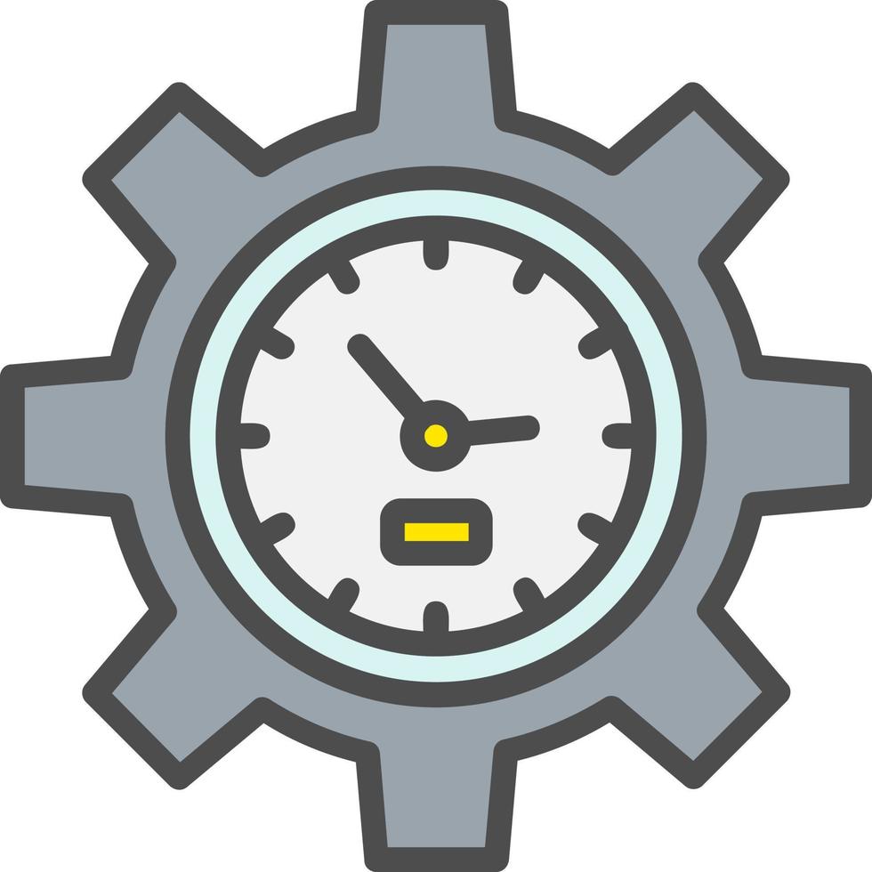 Time Management Vector Icon