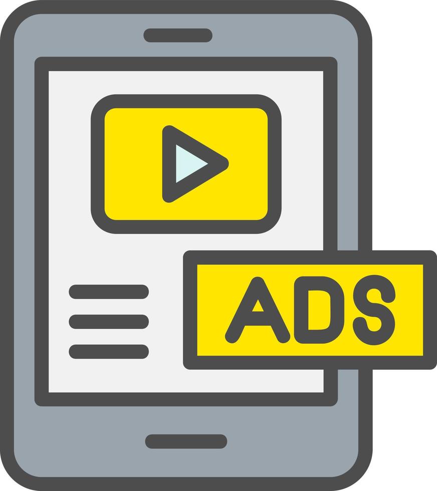 Ads Vector Icon