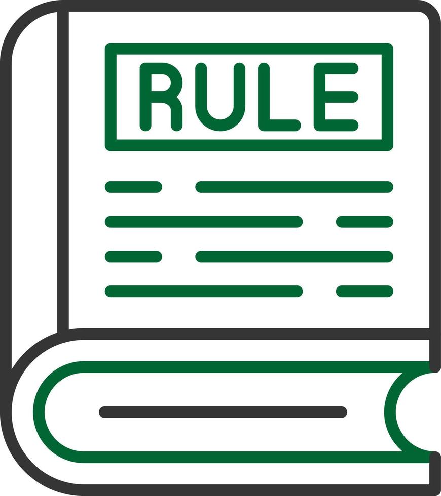 Rule Creative Icon Design vector