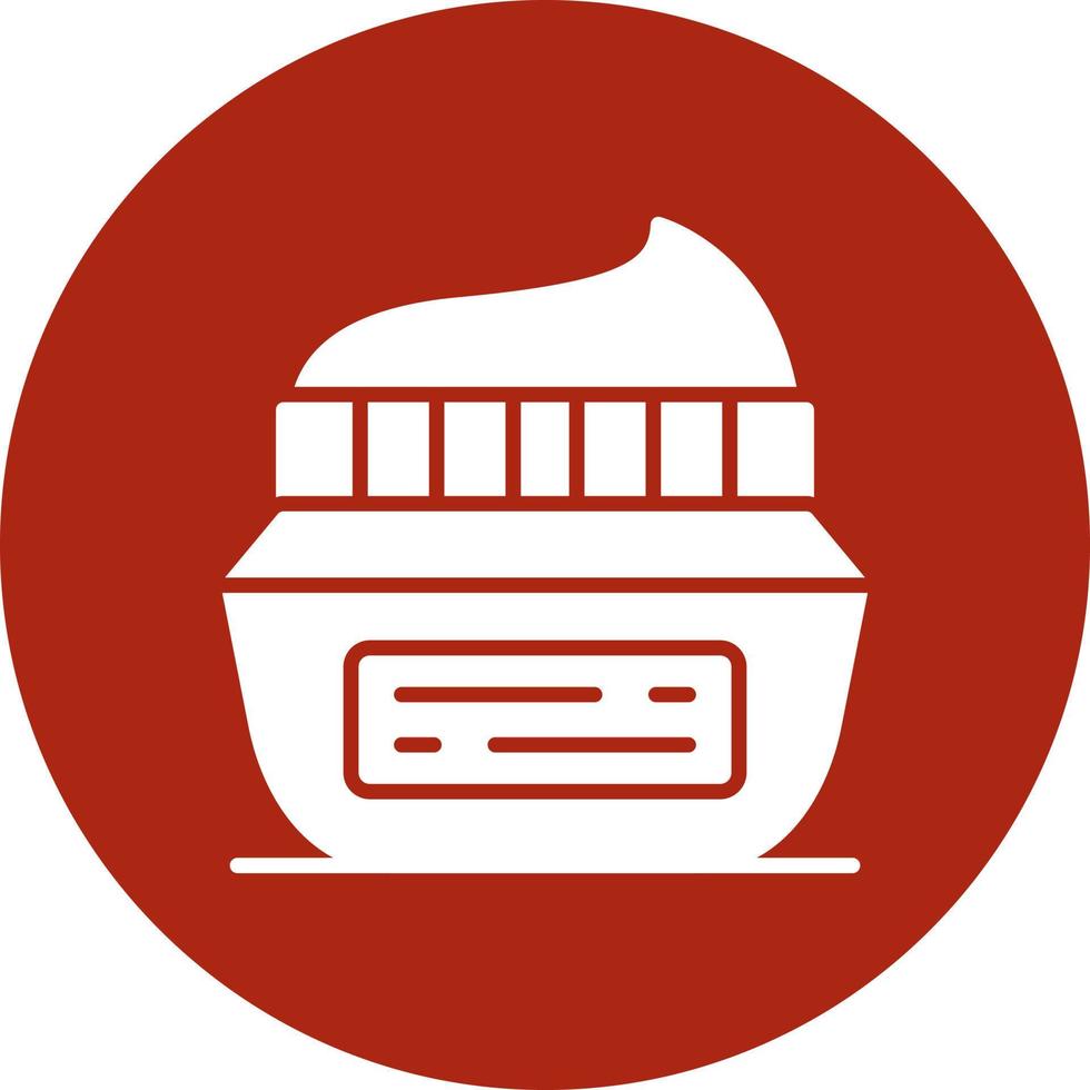 Face Cream Creative Icon Design vector