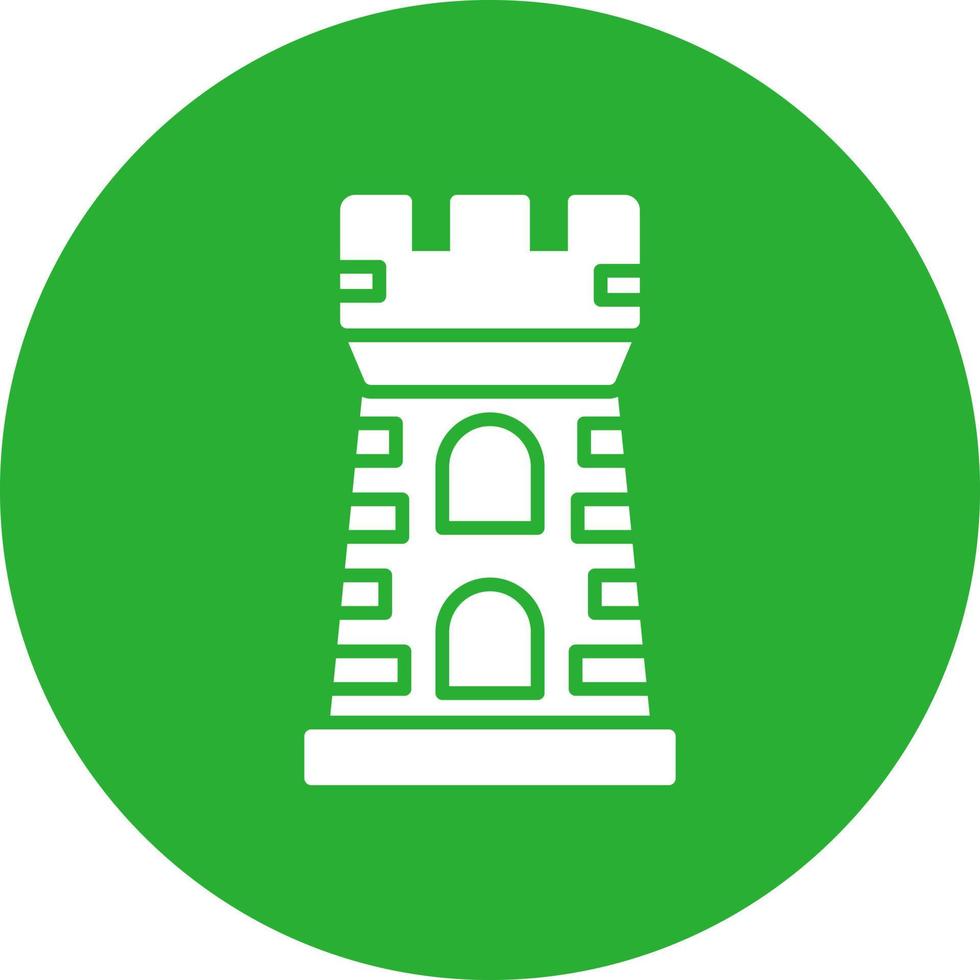 Tower Creative Icon Design vector