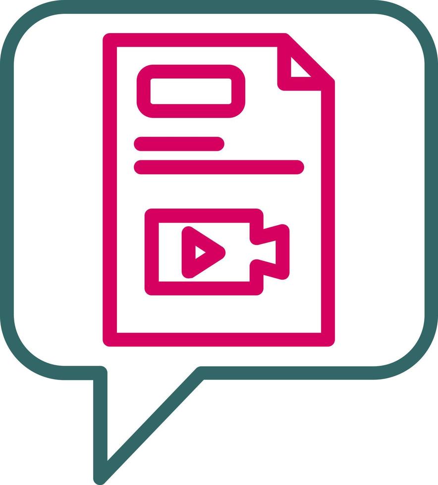 Vlog Vector Icon