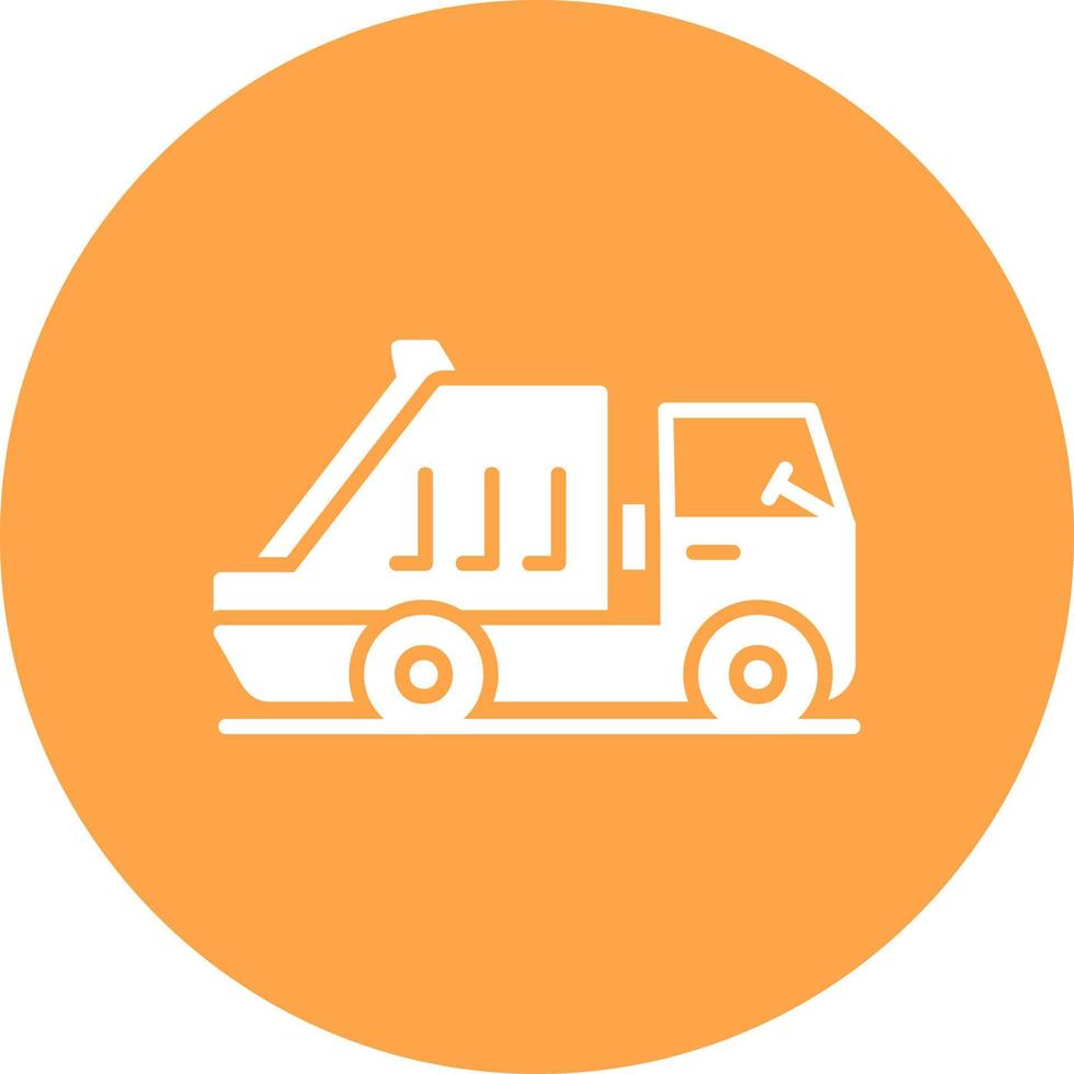 Car Waste Creative Icon Design vector