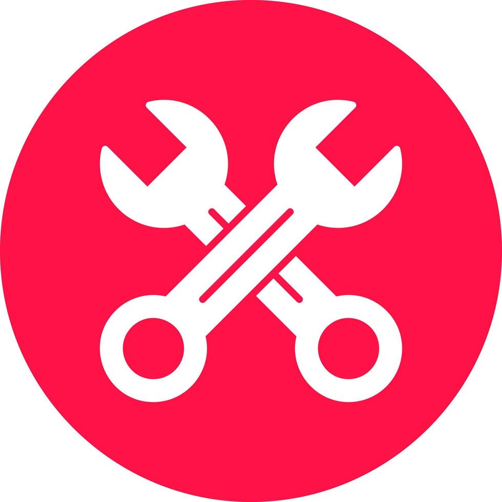 Key Mechanic Creative Icon Design vector