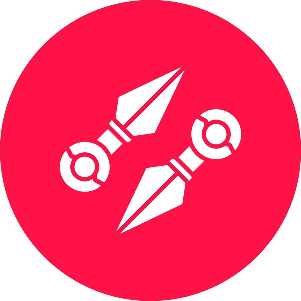 Kunai Creative Icon Design vector