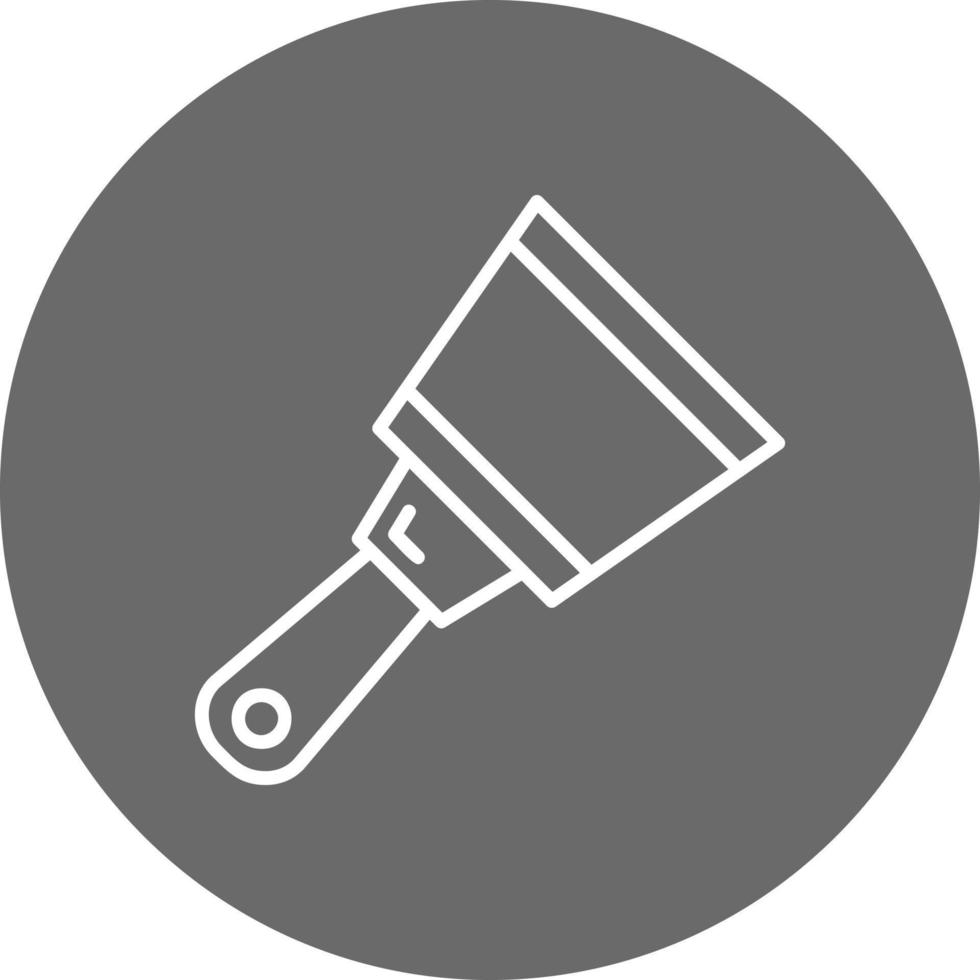 Paint Scraper Creative Icon Design vector