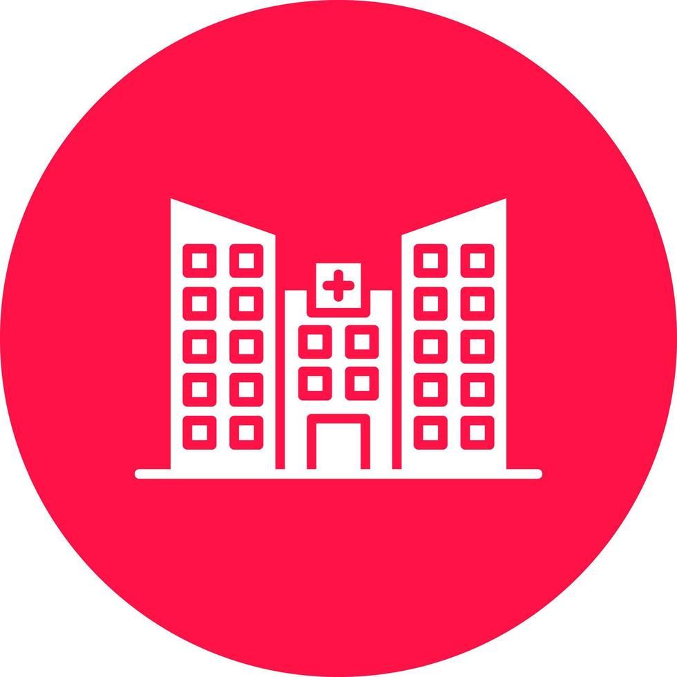 Hospital Property Creative Icon Design vector