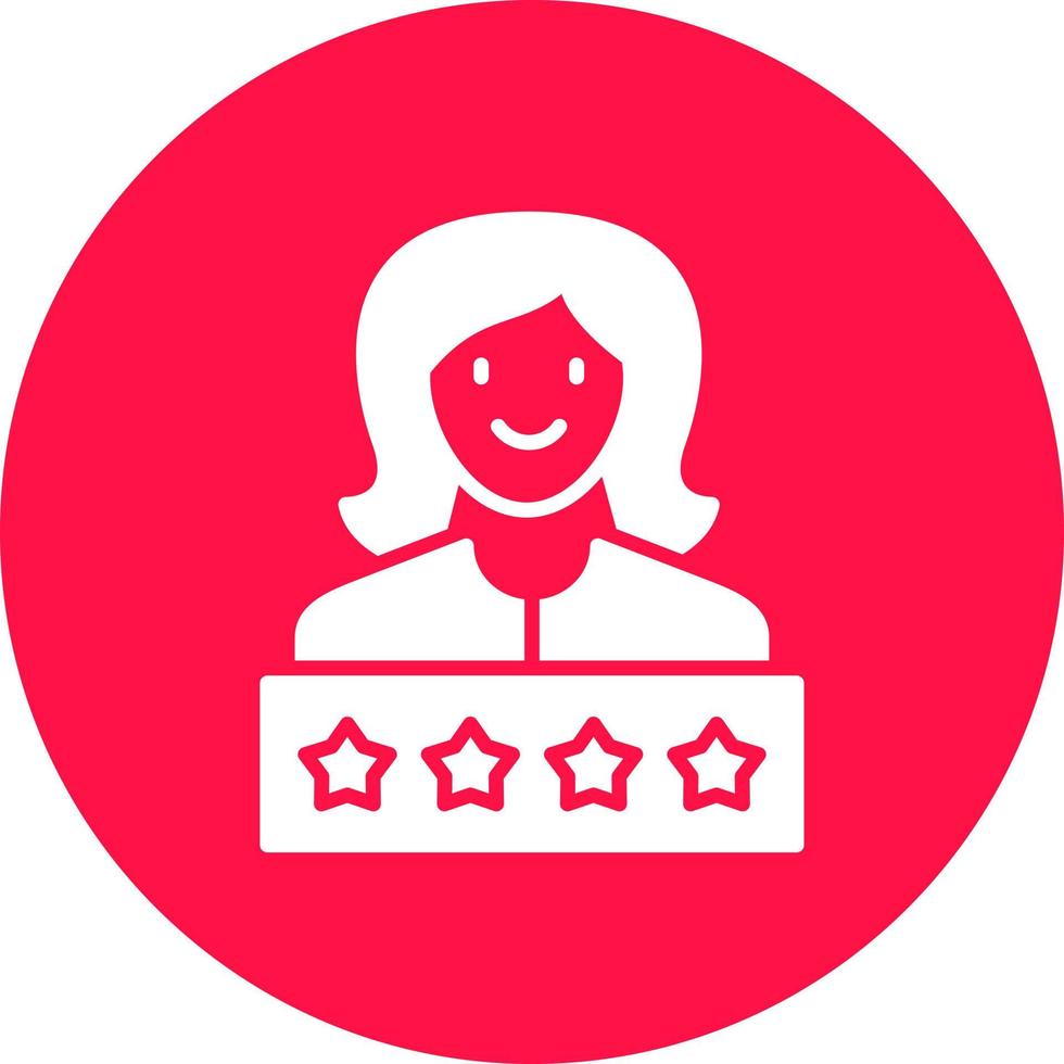 Customer Satisfaction Creative Icon Design vector