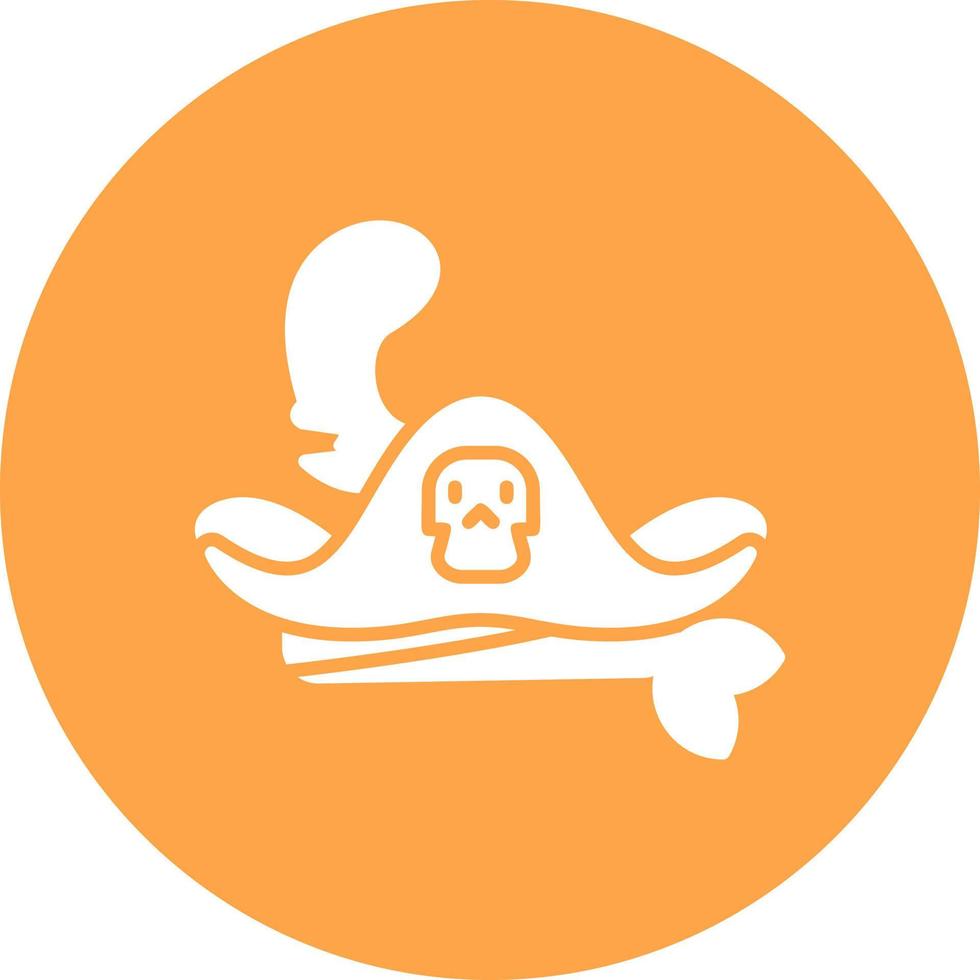 diseño de icono creativo de sombrero vector