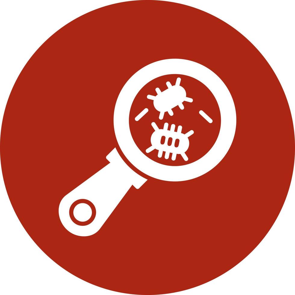 Microbiology Creative Icon Design vector