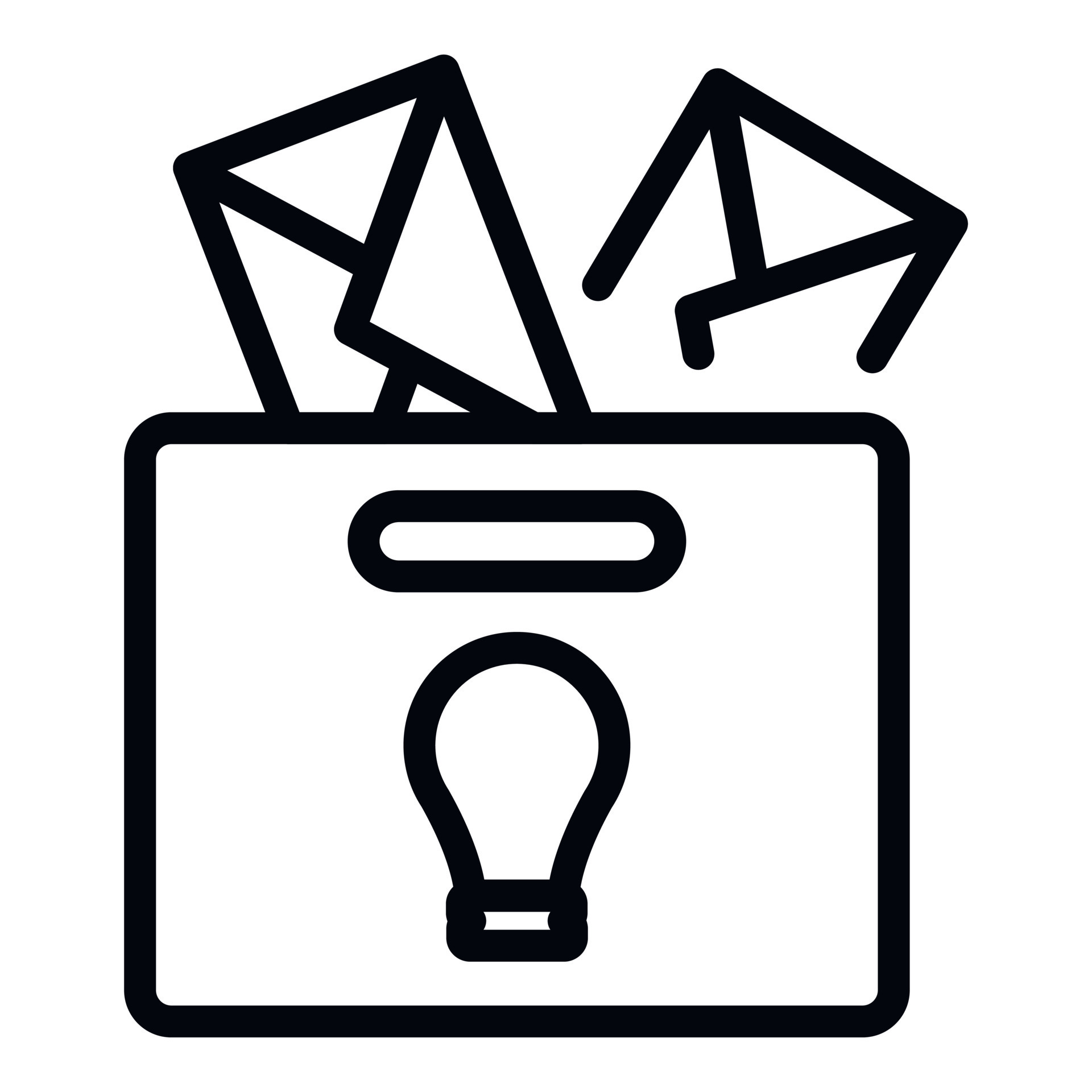 Idea box icon, outline style 15373971 Vector Art at Vecteezy