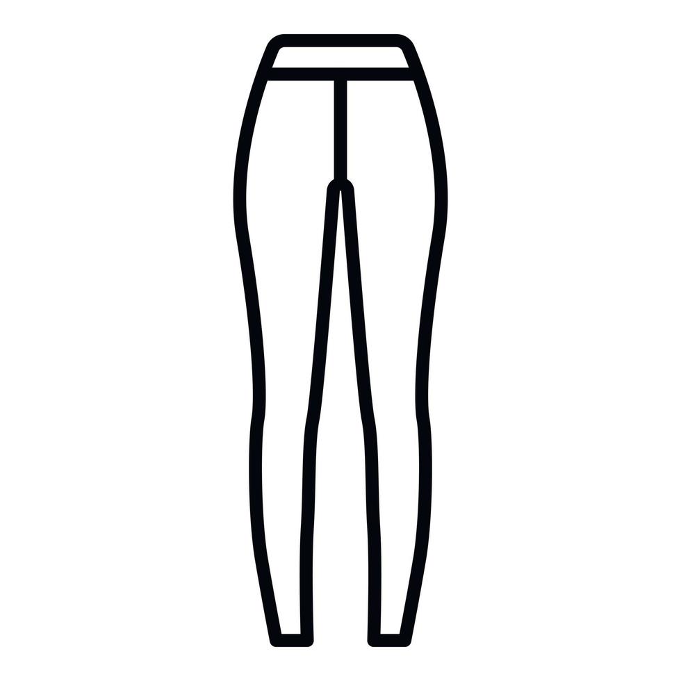 Sport tights icon, outline style 15374113 Vector Art at Vecteezy