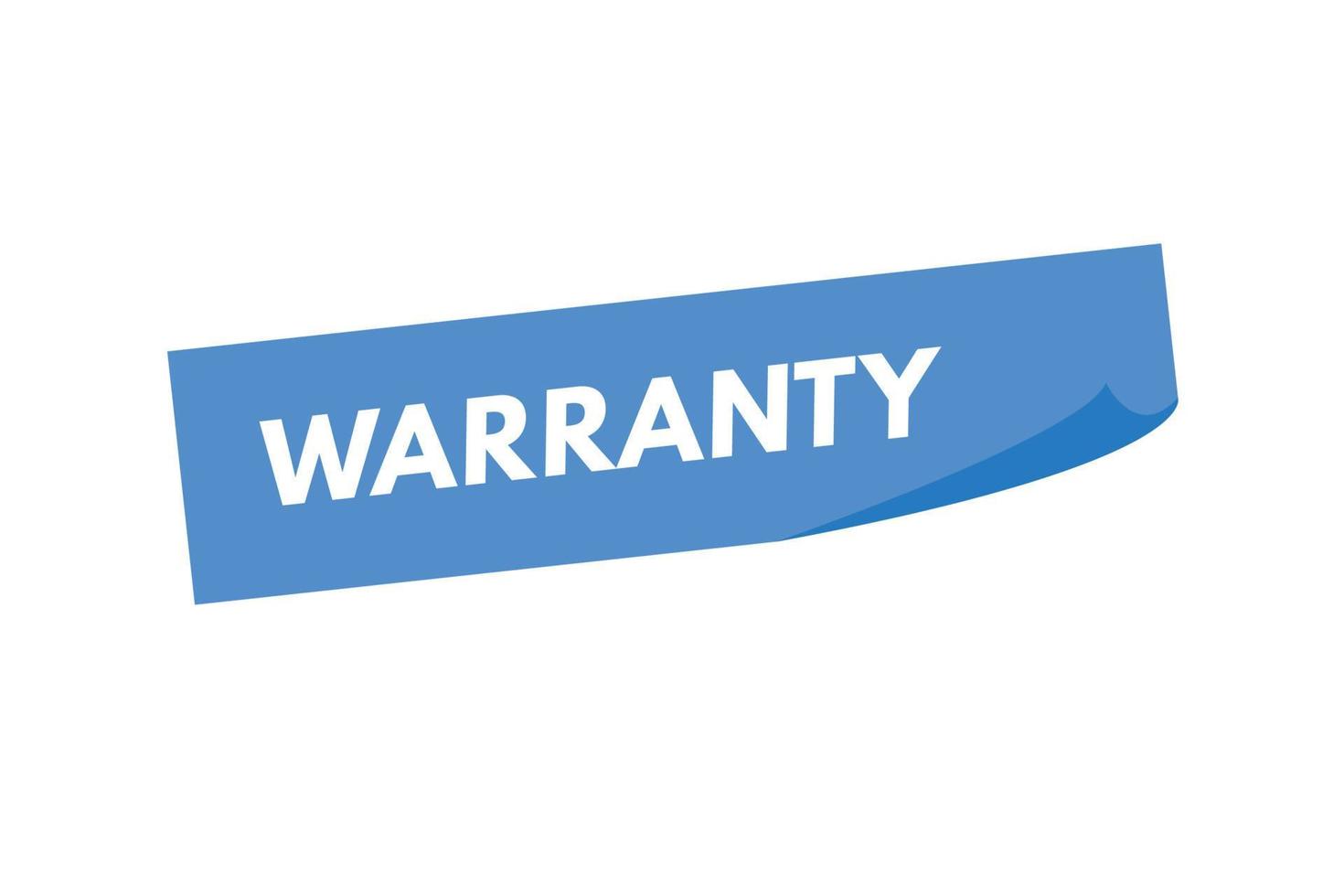 warranty text Button. warranty Sign Icon Label Sticker  Buttons 15374761 Vector Art at Vecteezy