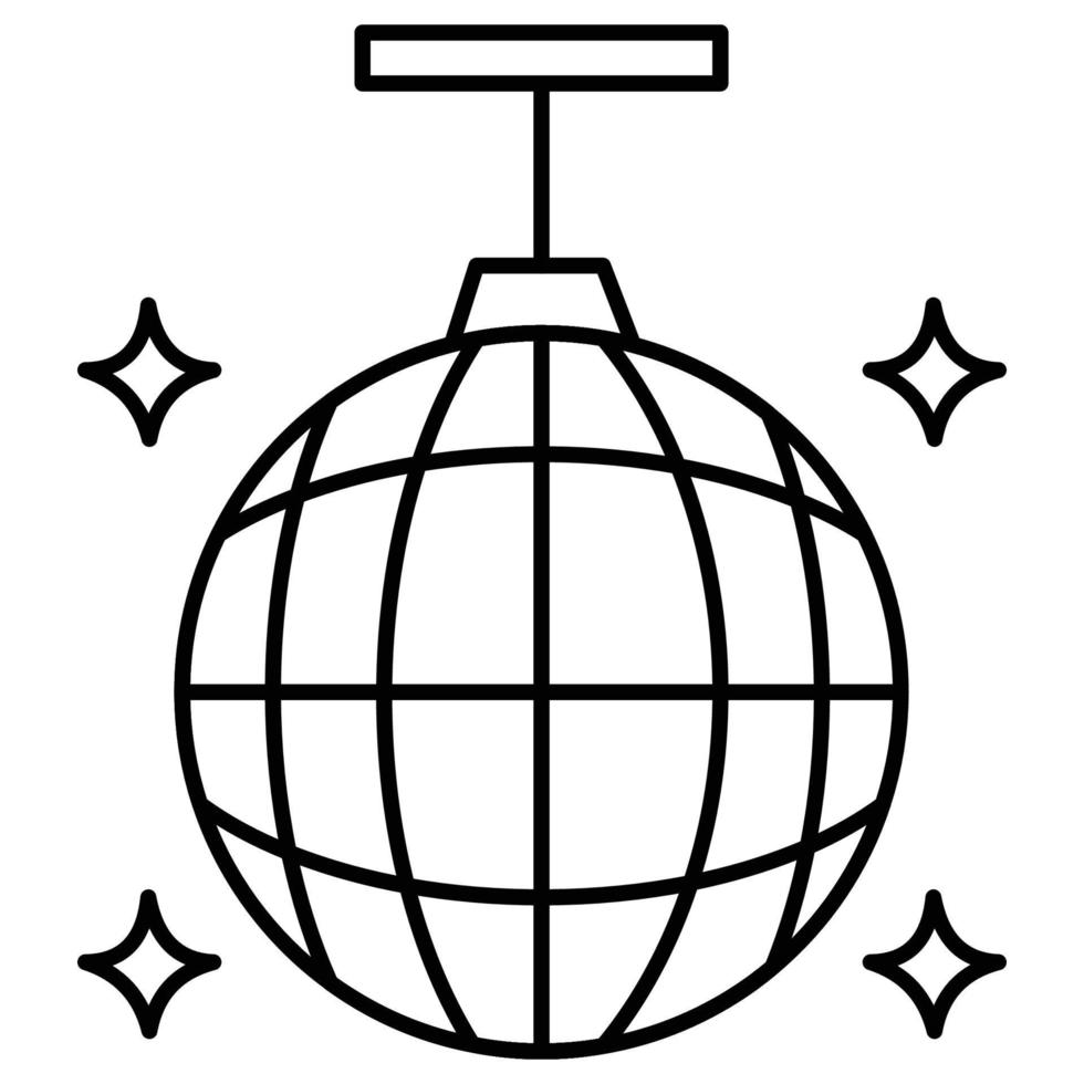 Disco Ball which can easily modify or edit 15375799 Vector Art at Vecteezy