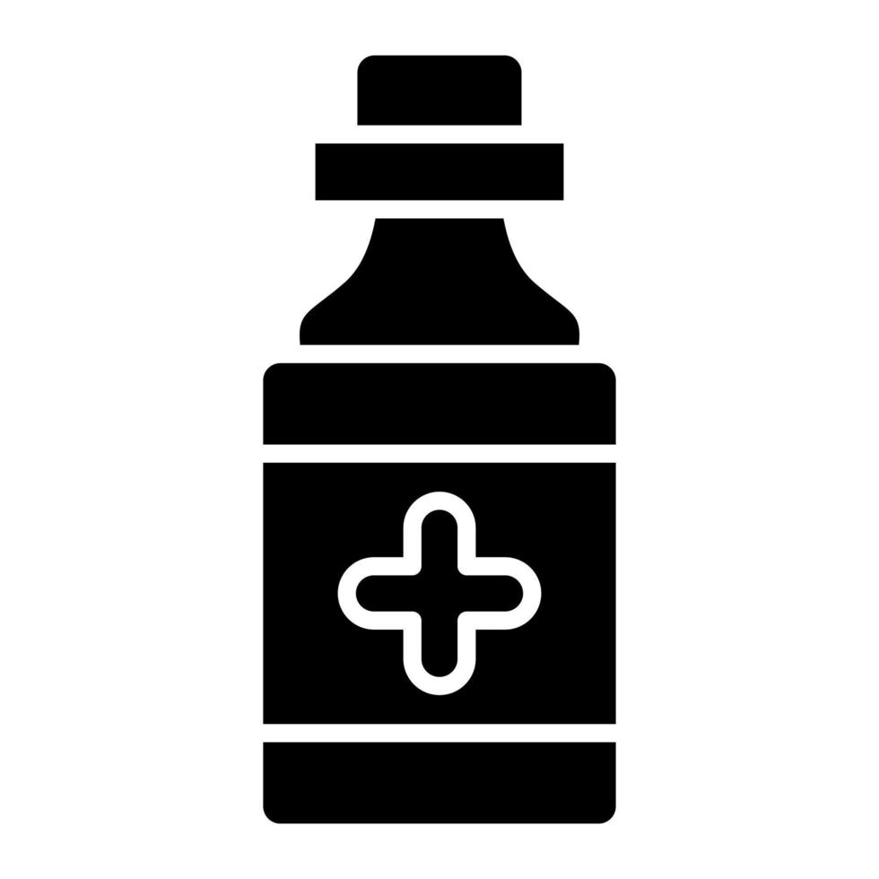 Syrup Glyph Icon vector