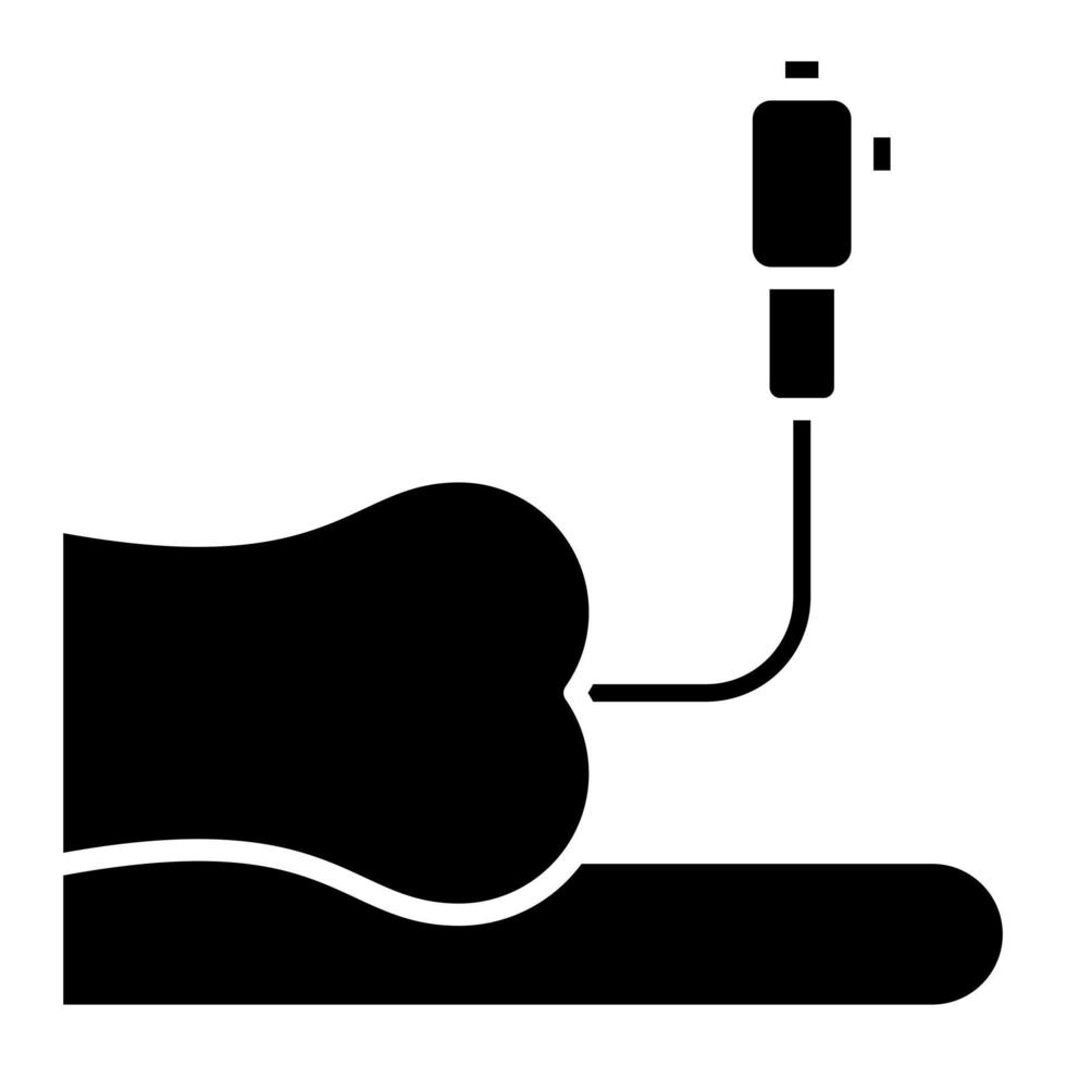 Colonoscopy Glyph Icon vector