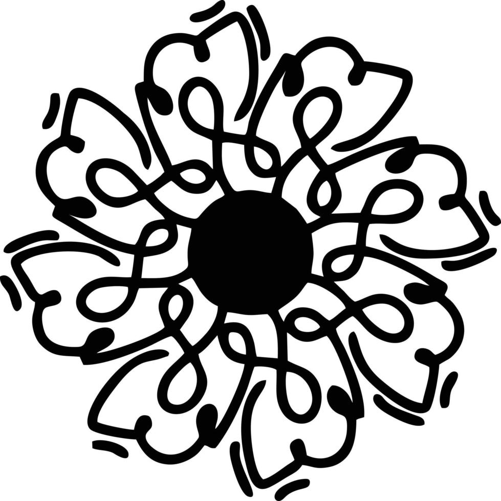 icono de sol en fondo blanco, ilustración del símbolo de icono de sol en negro sobre fondo blanco vector