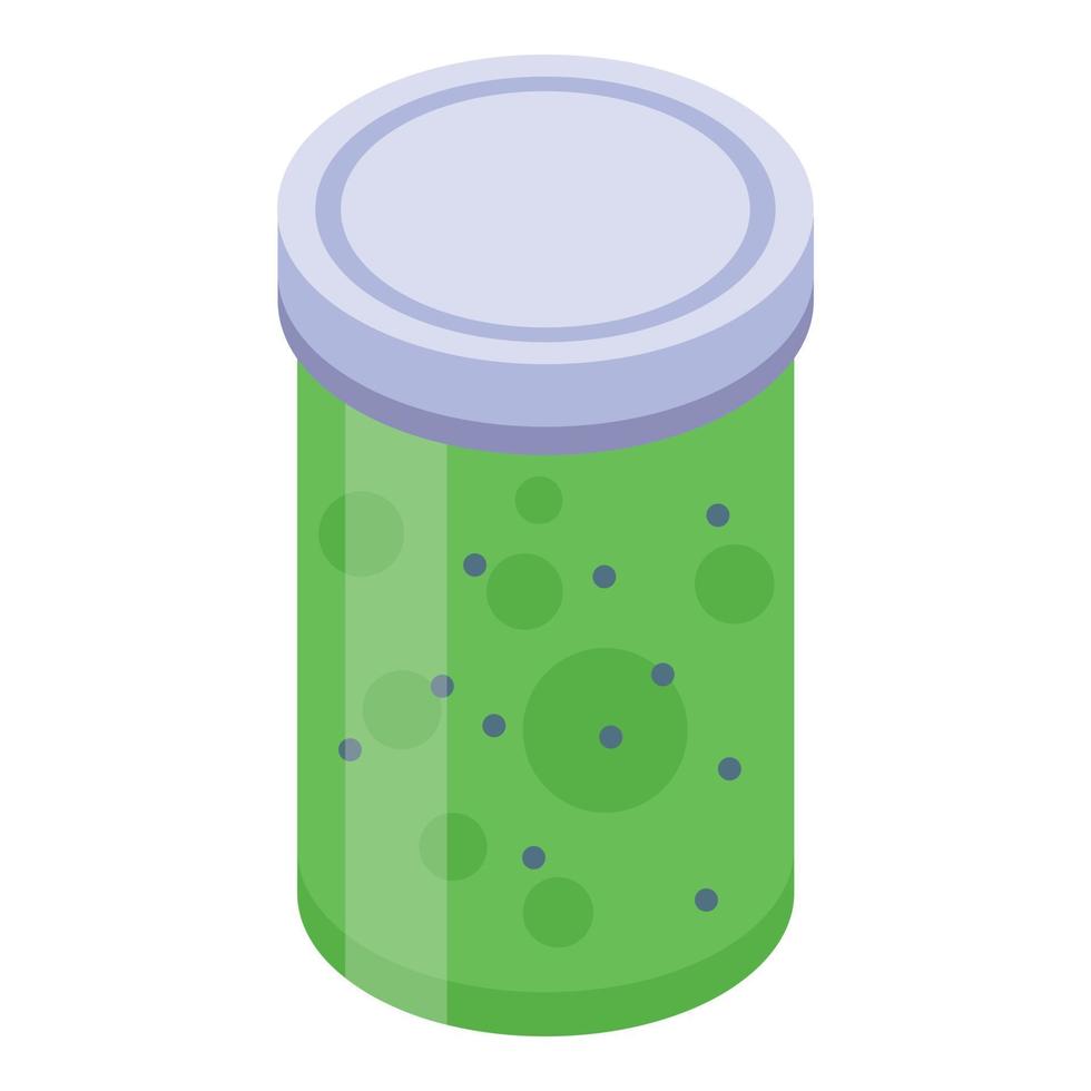 Kiwi jam icon, isometric style vector
