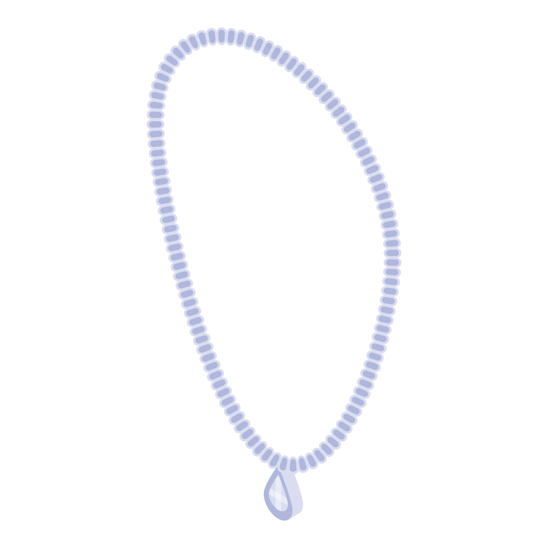 Silver necklace icon, isometric style 15378062 Vector Art at Vecteezy