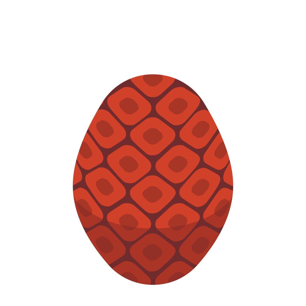 Botanical pine cone icon, isometric style vector