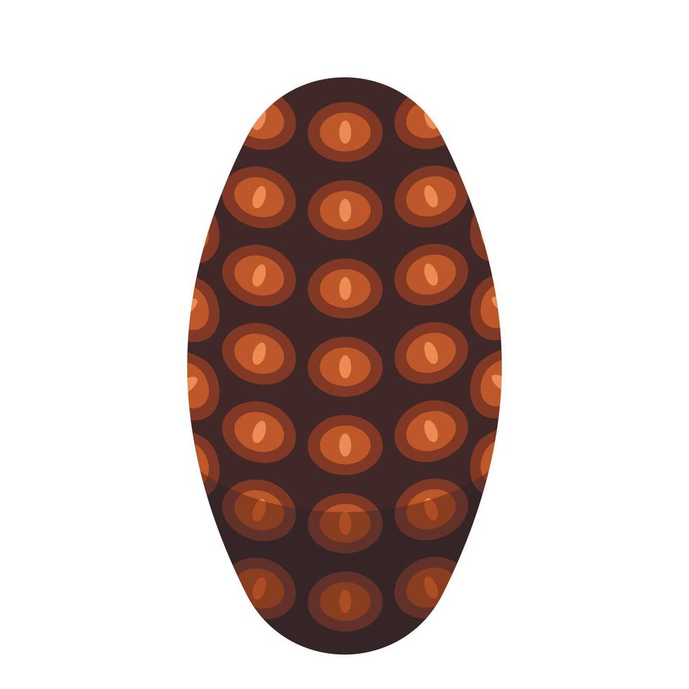 Fir tree cone icon, isometric style vector