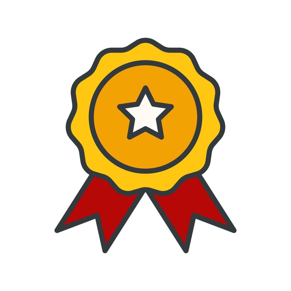 Medal icon vector symbol design templates