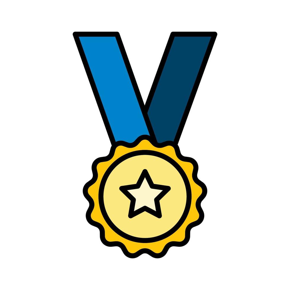 Medal icon vector symbol design templates