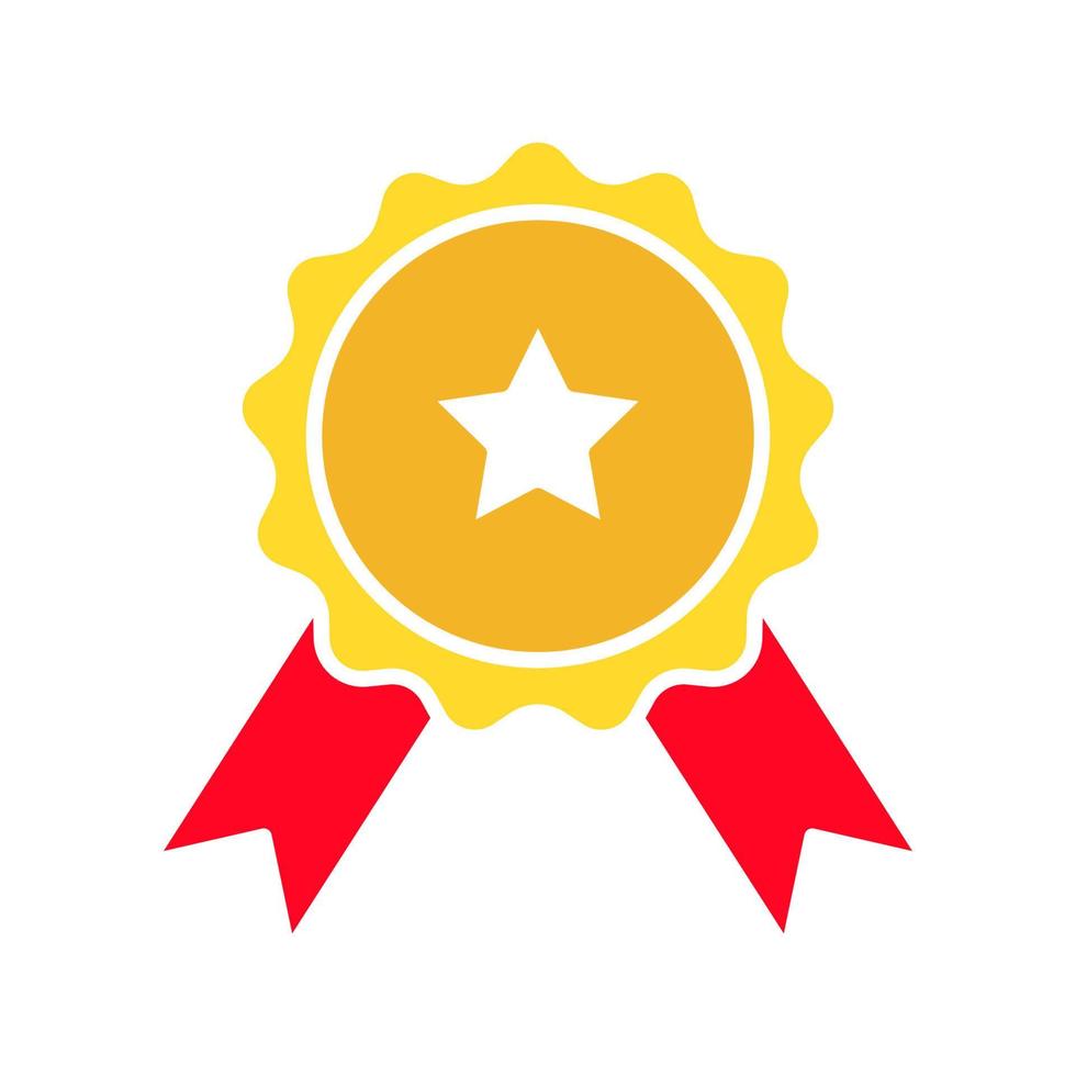 Medal icon vector symbol design templates