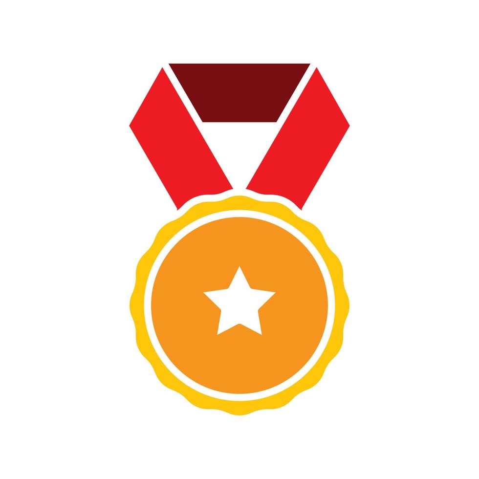 Medal icon vector symbol design templates