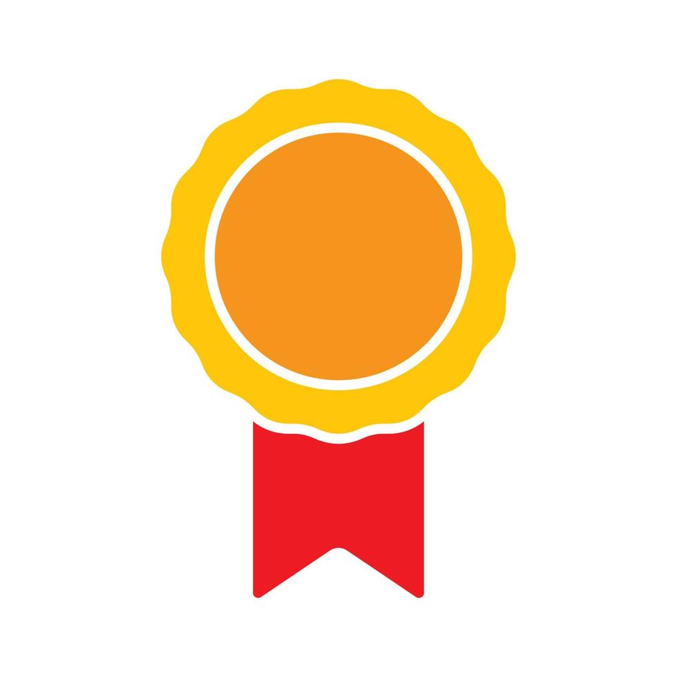 Medal icon vector symbol design templates