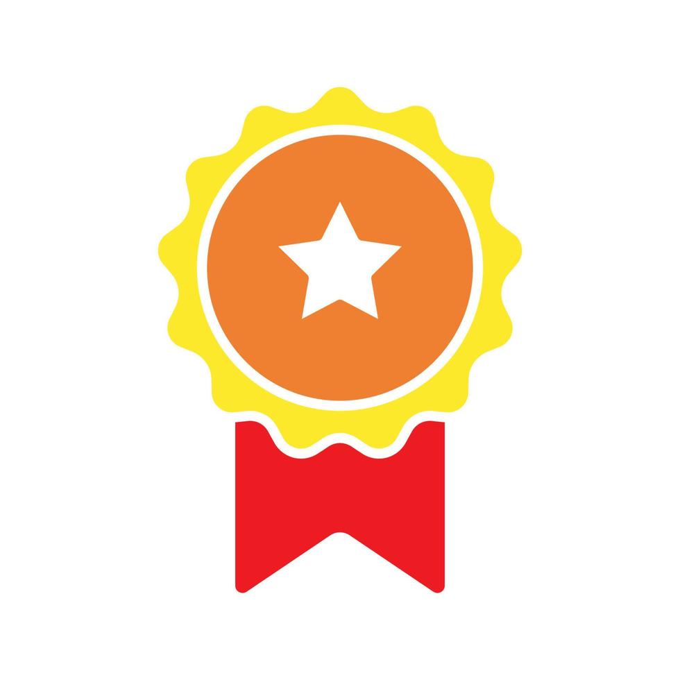 Medal icon vector symbol design templates