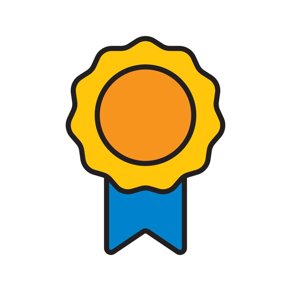 Medal icon vector symbol design templates