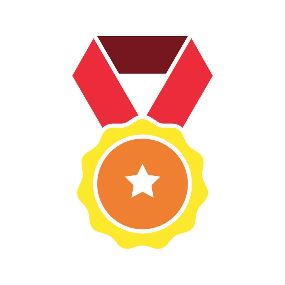 Medal icon vector symbol design templates
