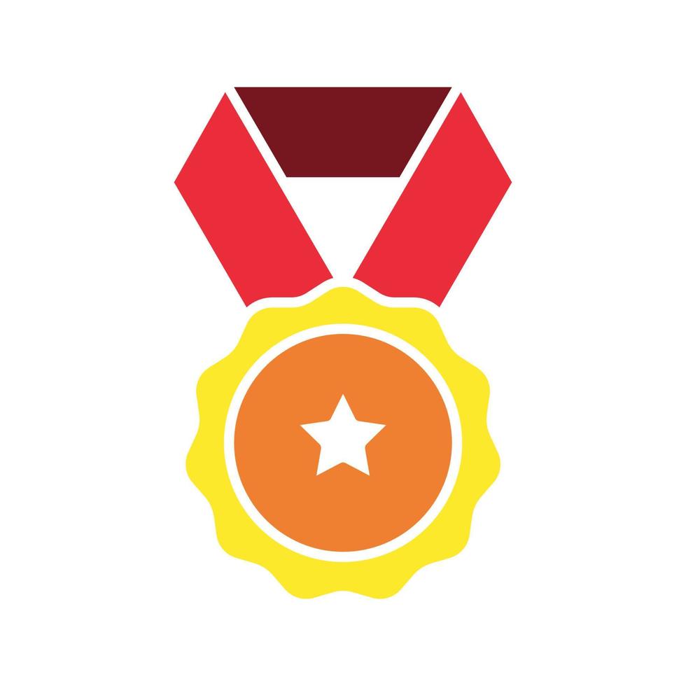 Medal icon vector symbol design templates