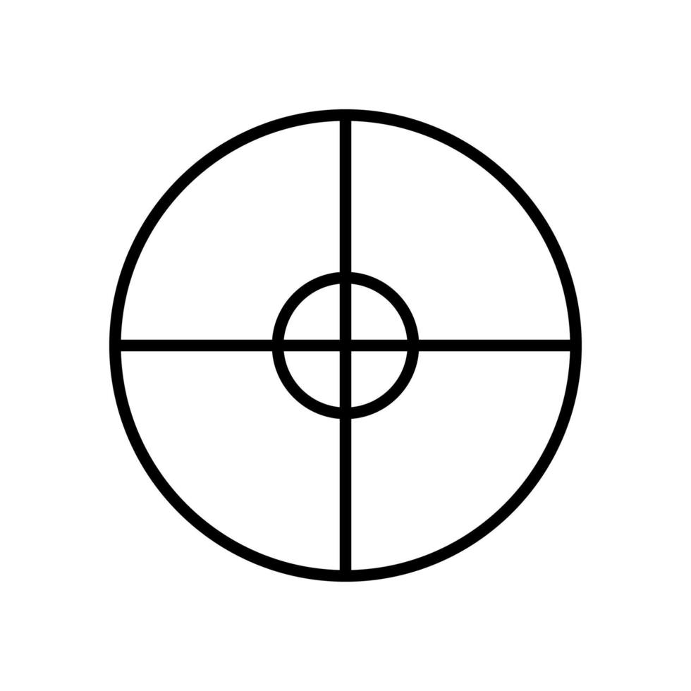 Cross Hair icon vector design templates