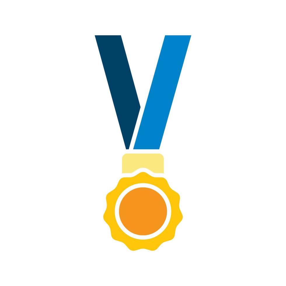 Medal icon vector symbol design templates