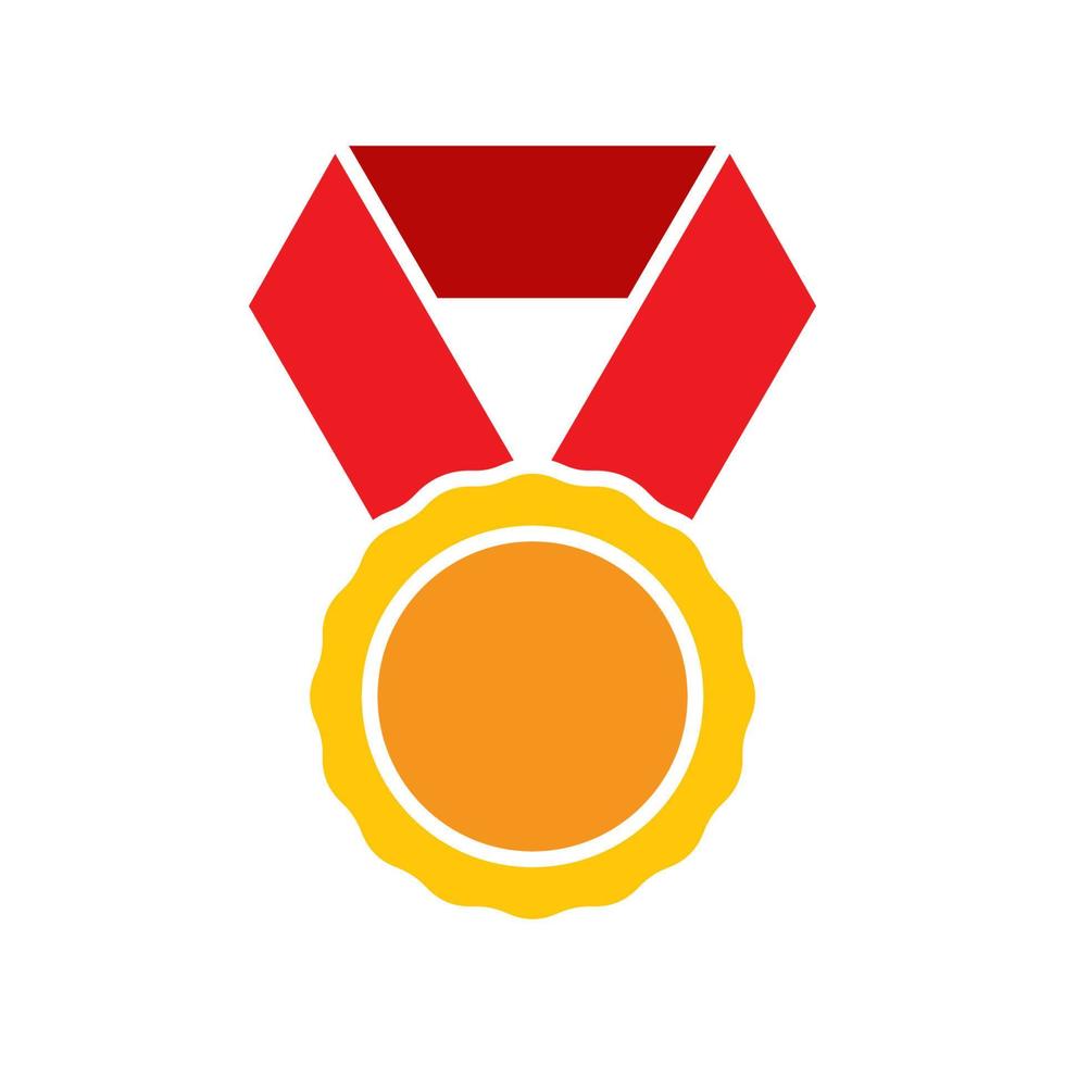 Medal icon vector symbol design templates