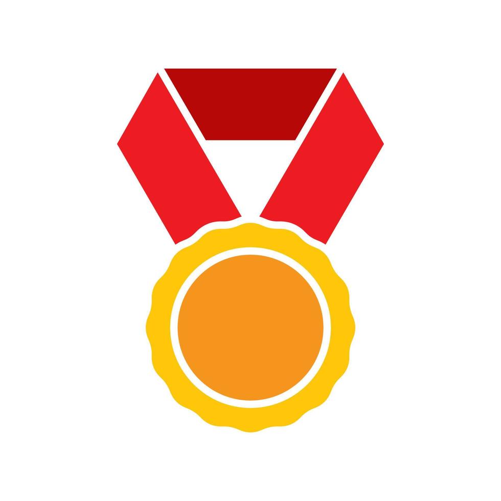 Medal icon vector symbol design templates