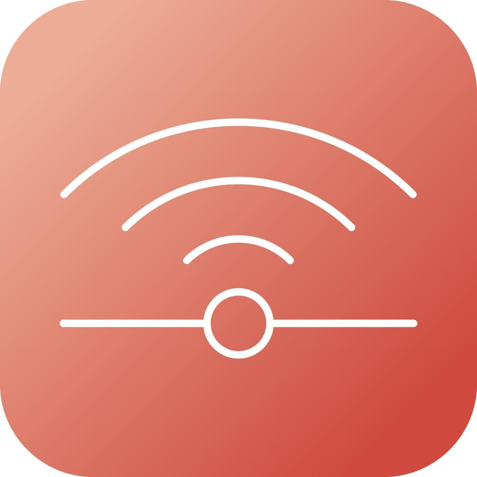 Unique Infrared Vector Line Icon