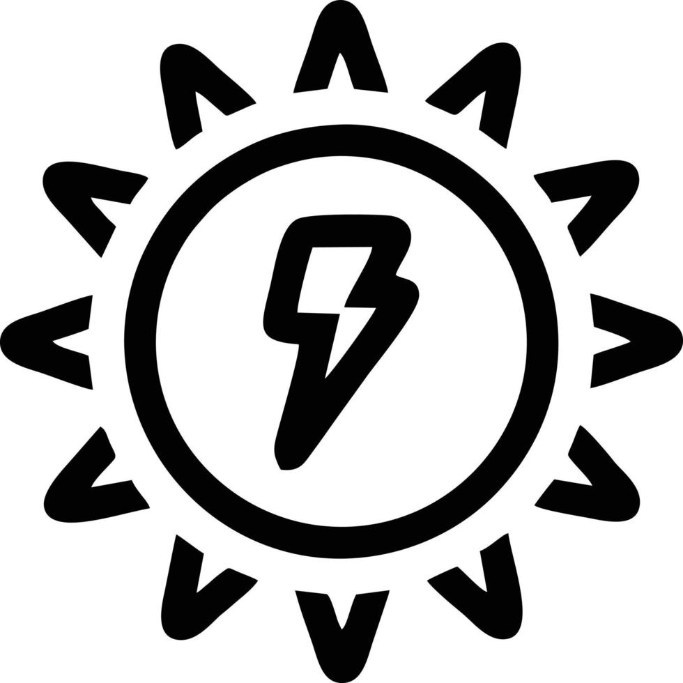 sun icon in white background, illustration of sun icon symbol in black on white background vector
