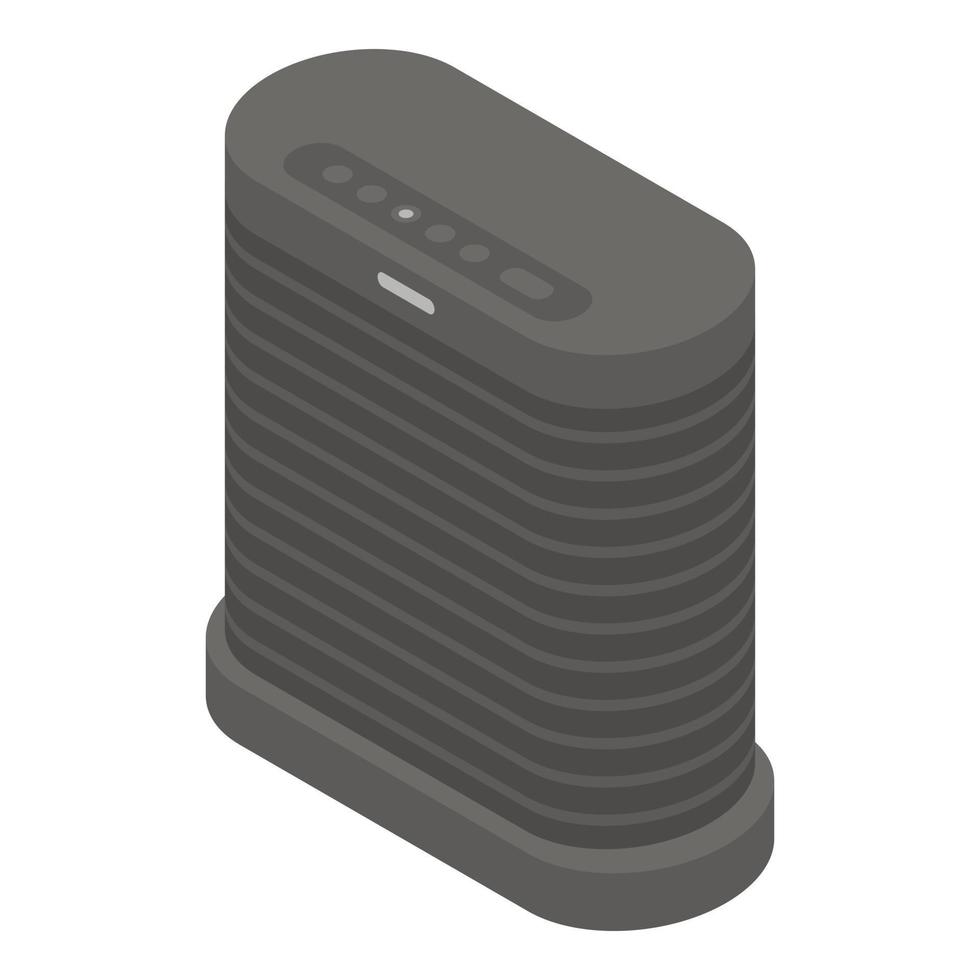 Air humidifier icon, isometric style vector