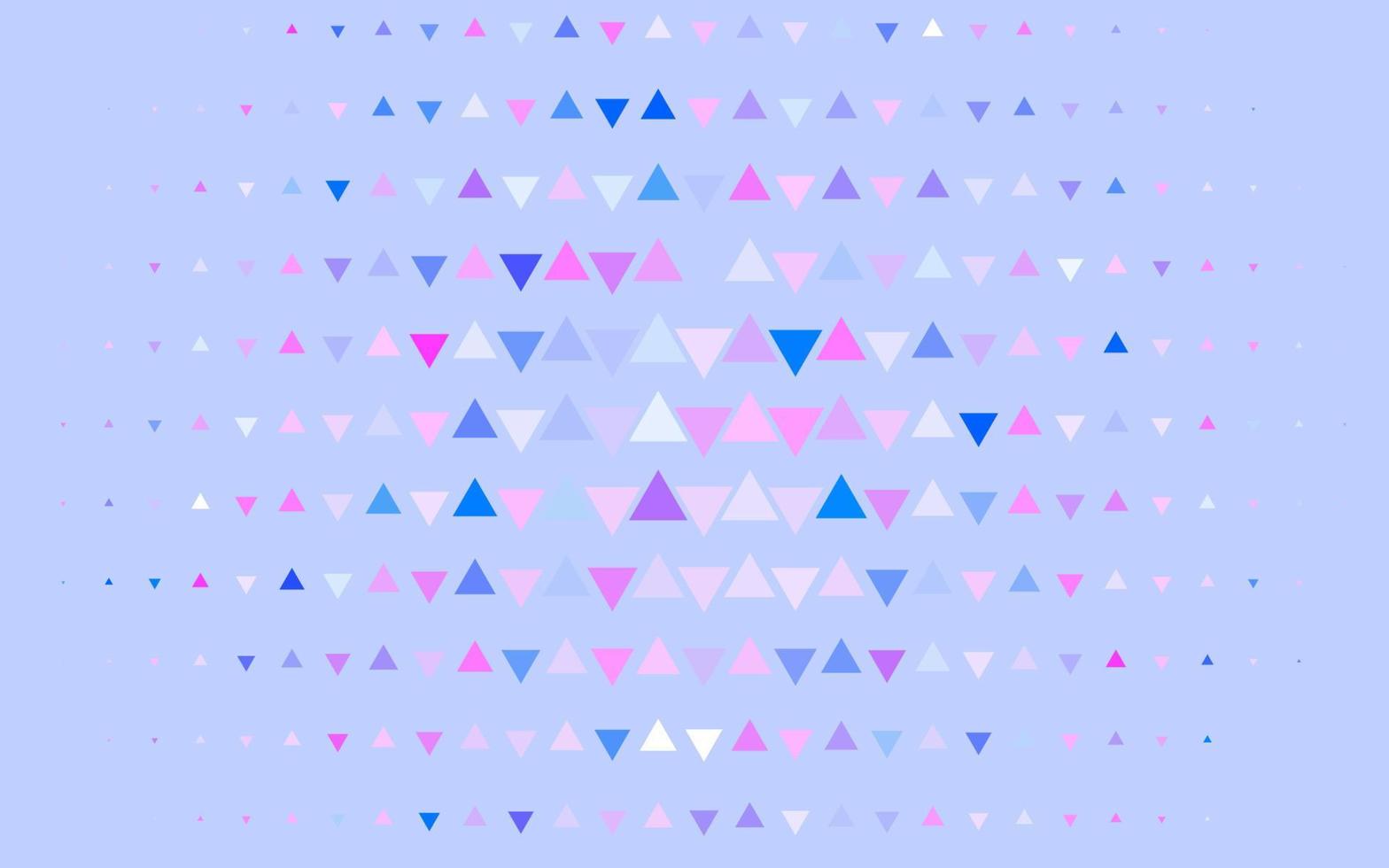 Light Pink, Blue vector pattern in polygonal style.