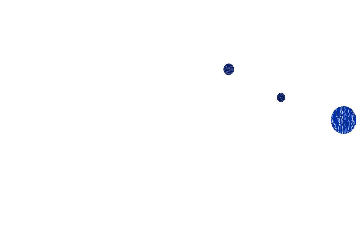 Light blue, red vector background with bubbles.