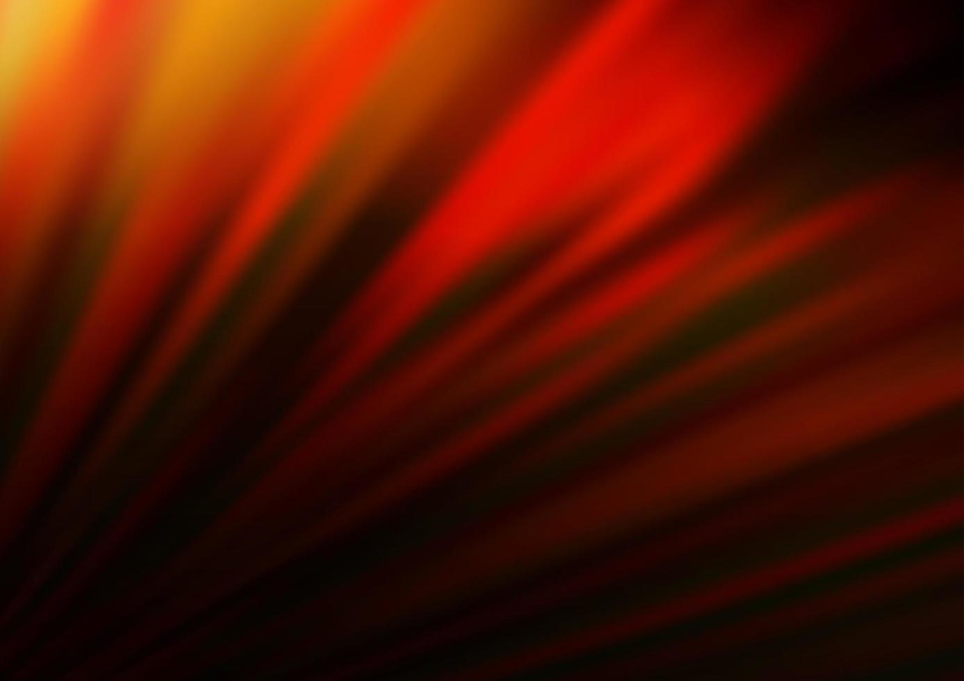 Dark Orange vector glossy abstract background.